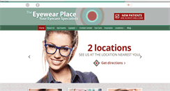 Desktop Screenshot of eyewearplace.com